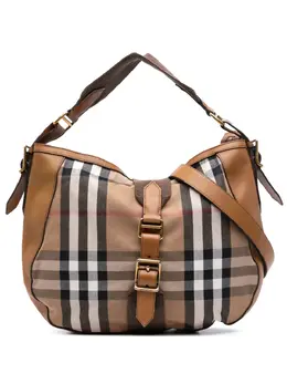 Burberry Pre-Owned: Коричневая сумка 