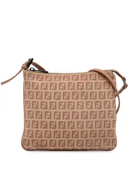 Fendi Pre-Owned: Коричневая сумка через плечо 