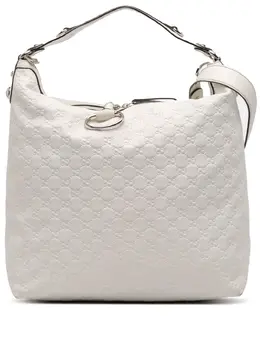 Gucci Pre-Owned: Серебристая сумка 
