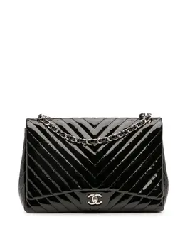 CHANEL Pre-Owned: Чёрная сумка 