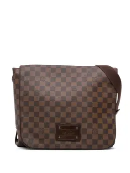 Louis Vuitton Pre-Owned: Коричневая сумка через плечо 