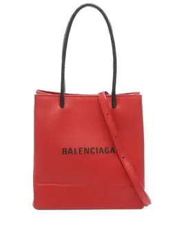 Balenciaga Pre-Owned: Красная сумка-шоппер 