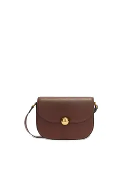 Furla: Коричневая сумка через плечо 