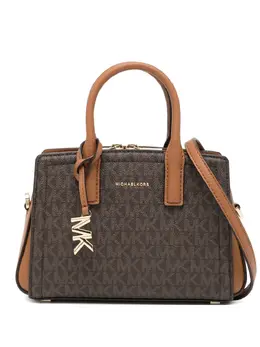 Michael Kors: Коричневая сумка-шоппер 