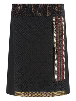 ETRO: Жаккардовая юбка 