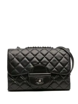 CHANEL Pre-Owned: Чёрная сумка через плечо 