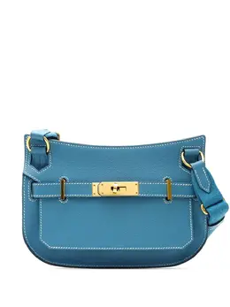 Hermès Pre-Owned: Голубая сумка через плечо 