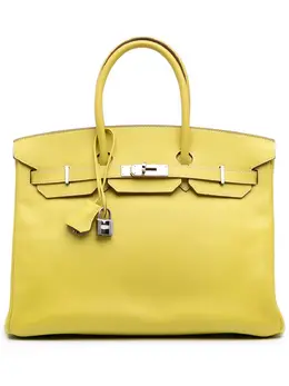 Hermès Pre-Owned: Жёлтая сумка 