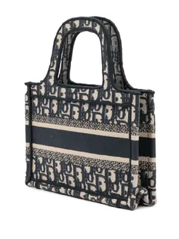 Christian Dior Pre-Owned: Голубая сумка-шоппер 