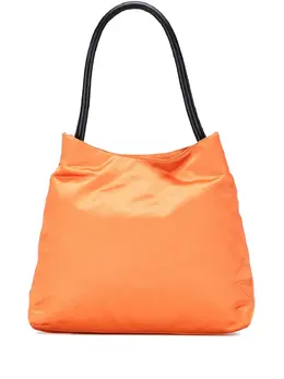 Prada Pre-Owned: Оранжевая сумка-шоппер 