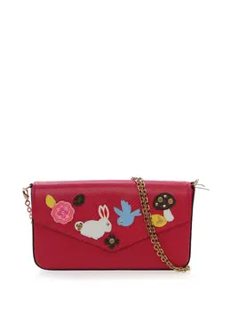 Louis Vuitton Pre-Owned: Розовая сумка через плечо 