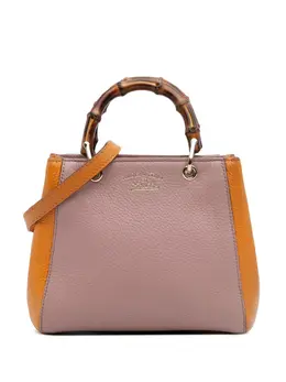 Gucci Pre-Owned: Двухцветная сумка-шоппер 