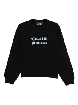 Coperni: Чёрный свитшот 