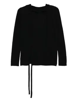Yohji Yamamoto: Толстовка из шерсти 