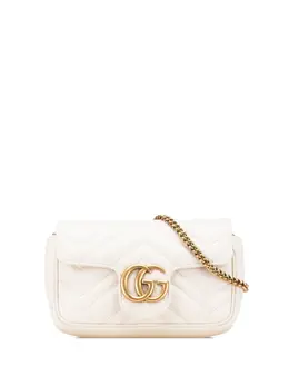 Gucci Pre-Owned: Белая сумка через плечо 