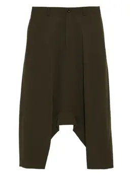 Comme des Garçons Homme Plus: Шорты из шерсти 
