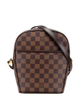 Louis Vuitton Pre-Owned: Коричневая сумка через плечо 