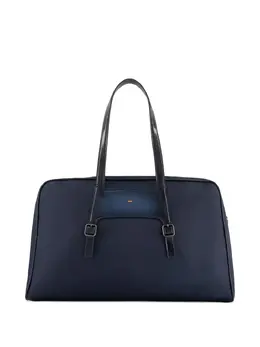 Santoni: Синяя сумка-шоппер 