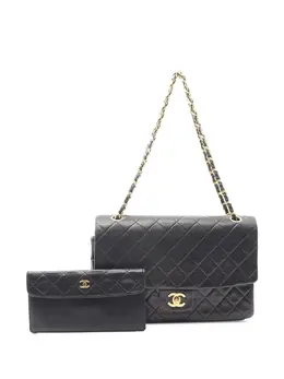 CHANEL Pre-Owned: Чёрная сумка 
