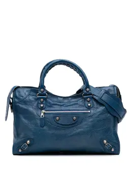 Balenciaga Pre-Owned: Голубая сумка 