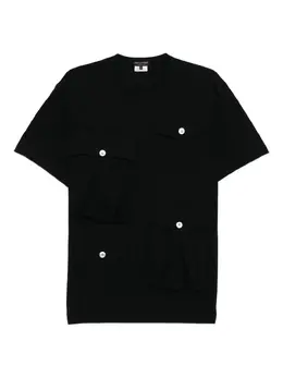Comme des Garçons Homme Plus: Хлопковая футболка 