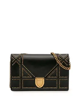 Christian Dior Pre-Owned: Чёрный кошелёк 