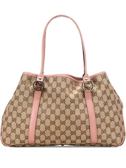 Gucci Pre-Owned: Коричневая сумка-шоппер 