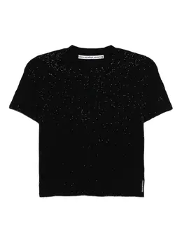 Alexander Wang: Футболка со стразами 