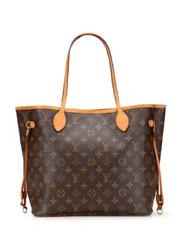 Louis Vuitton Pre-Owned: Коричневая сумка-шоппер 