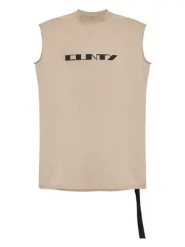 Rick Owens DRKSHDW: Майка с принтом 