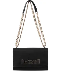 Just Cavalli: Чёрная сумка через плечо 