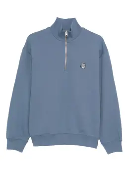 Maison Kitsuné: Голубой свитшот 