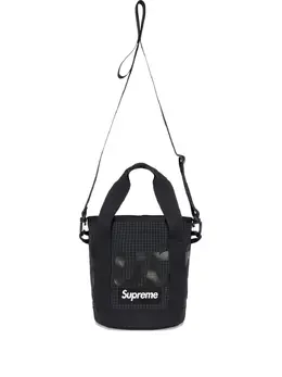 Supreme: Чёрная сумка-шоппер 