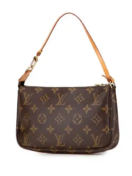 Louis Vuitton Pre-Owned: Коричневая сумка 