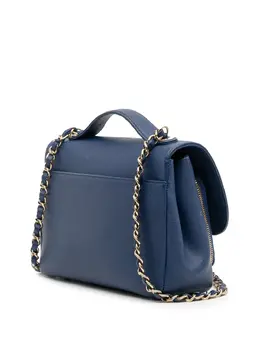CHANEL Pre-Owned: Голубая сумка 