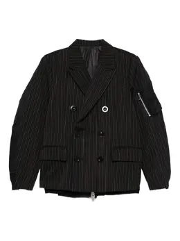 sacai: Двубортная куртка 