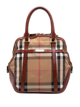 Burberry Pre-Owned: Коричневая сумка 