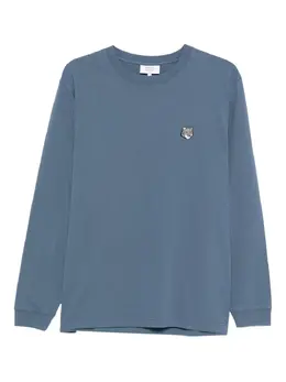 Maison Kitsuné: Футболка с длинным рукавом 