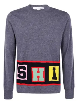 Comme Des Garçons Shirt: Трикотажный свитер 