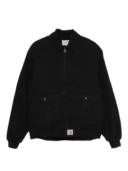 Carhartt WIP: Чёрная куртка 