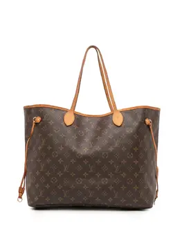 Louis Vuitton Pre-Owned: Коричневая сумка-шоппер 