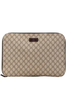 Gucci Pre-Owned: Коричневый клатч 