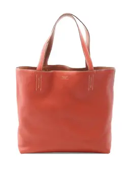 Hermès Pre-Owned: Оранжевая сумка-шоппер 