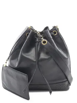 CHANEL Pre-Owned: Чёрная сумка 