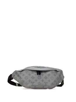 Louis Vuitton Pre-Owned: Серая поясная сумка 
