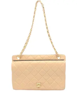 CHANEL Pre-Owned: Коричневая сумка 