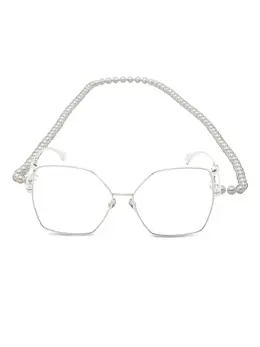 CHANEL Pre-Owned: Серебристый кошелёк 