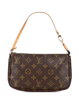 Louis Vuitton Pre-Owned: Коричневая сумка 