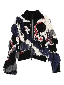 sacai: Куртка бахромой 