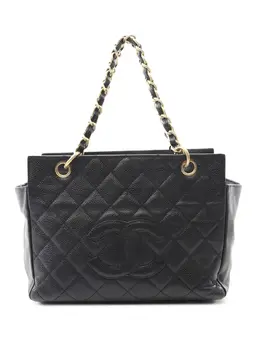CHANEL Pre-Owned: Чёрная сумка 